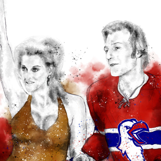 Beauty and the Demon 1975 Print