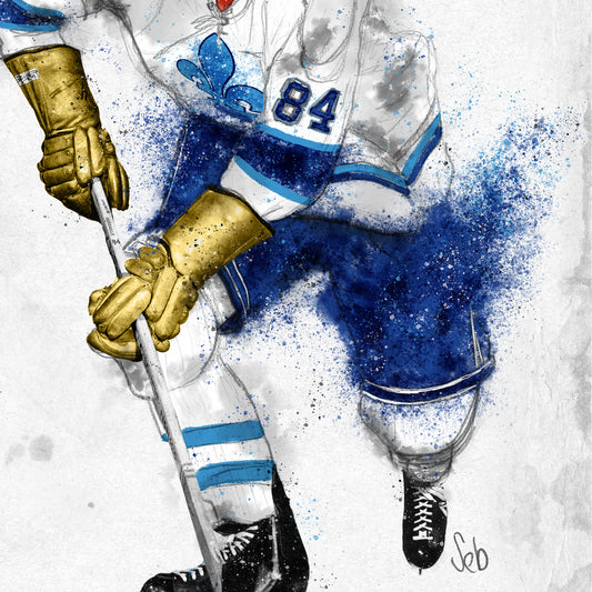 Guy Retro '59 Wooden Framed Print