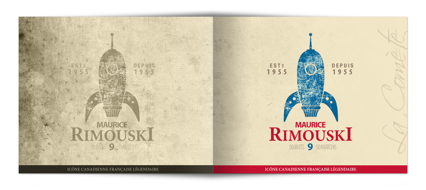 Portefeuille en papier Maurice Rimouski paper wallet