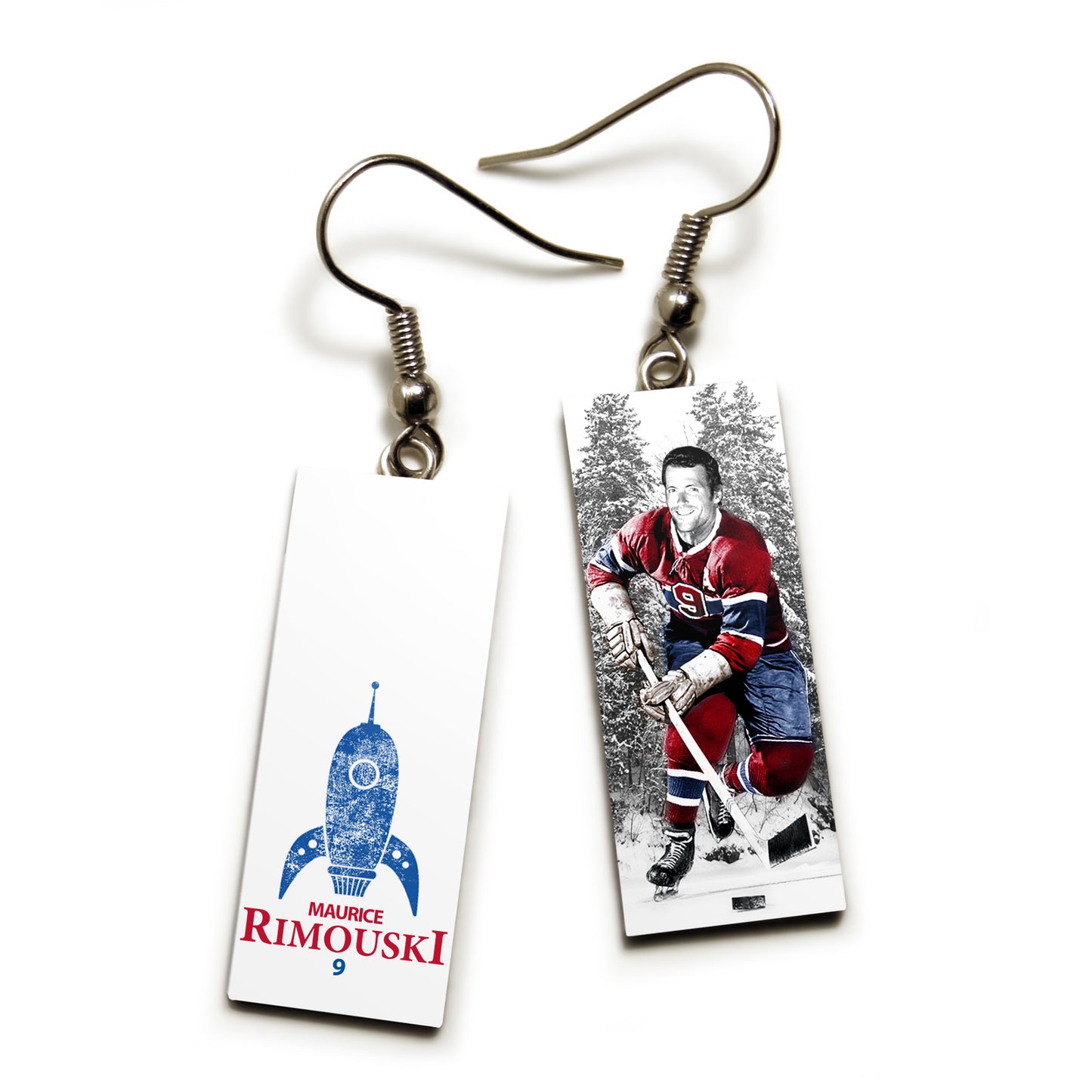 Boucles d'oreilles Maurice «La Comète» Rimouski Earrings