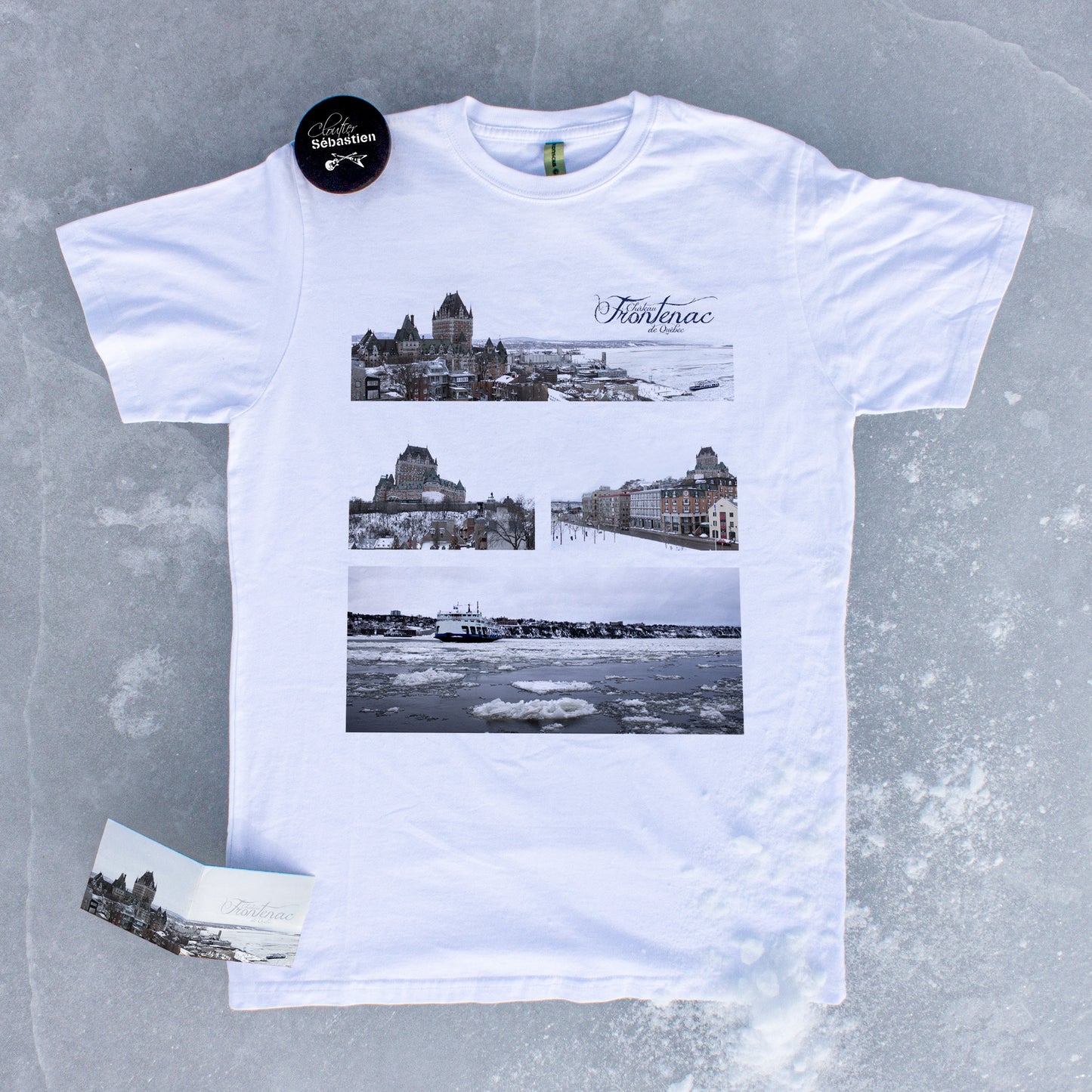 Le t-shirt bio Château Frontenac