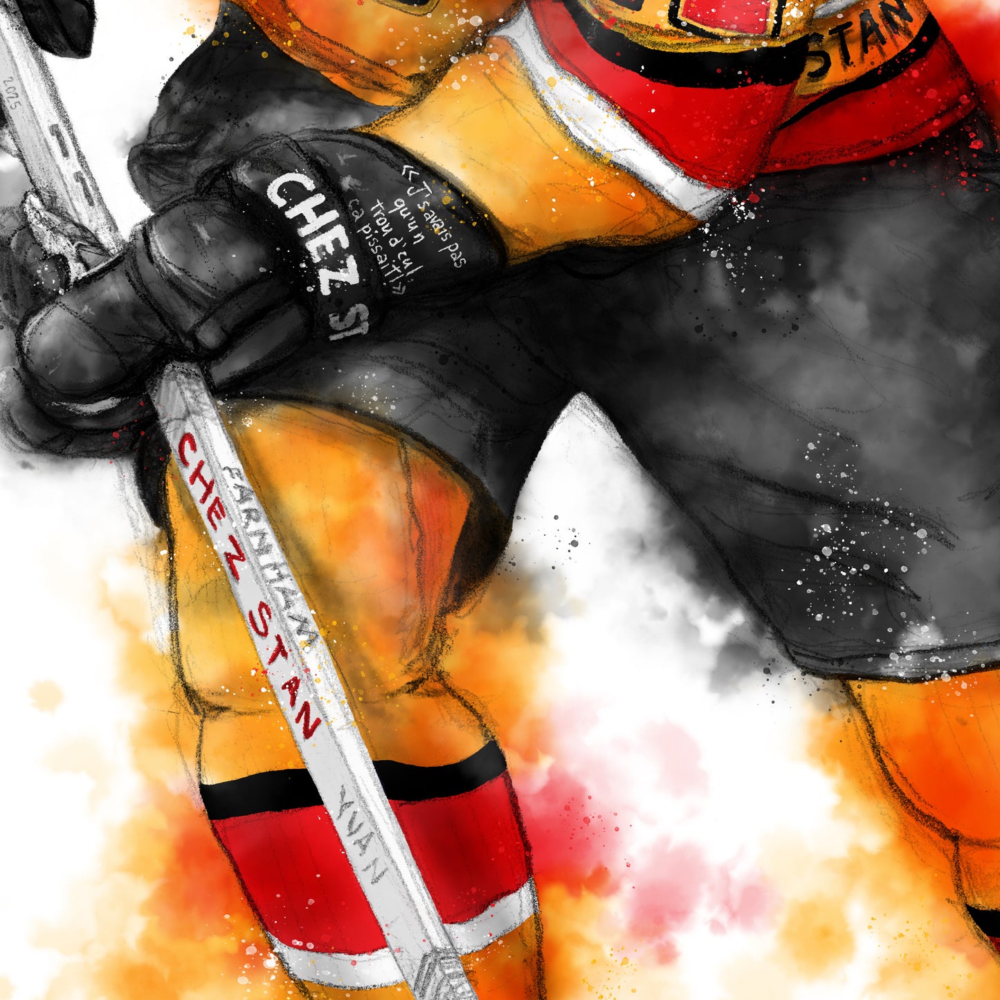 Jean-Charles Art Print