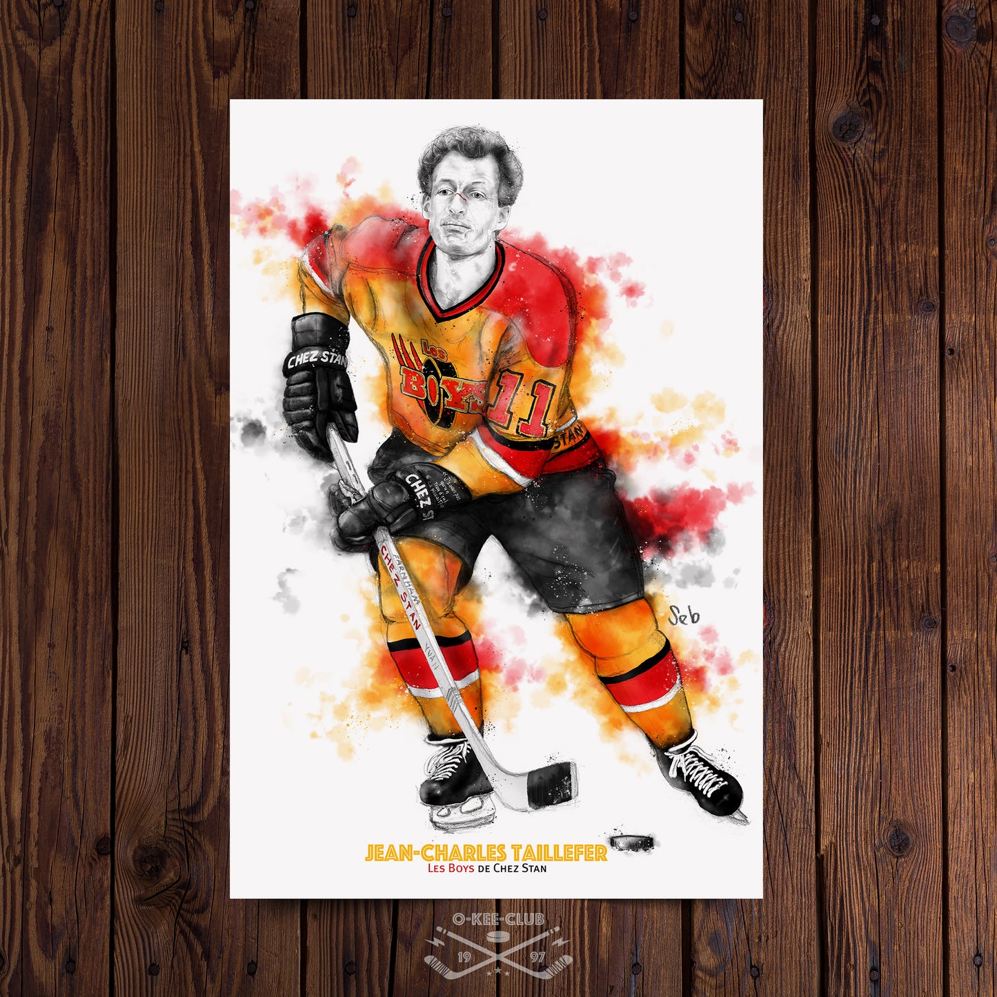 Jean-Charles Art Print