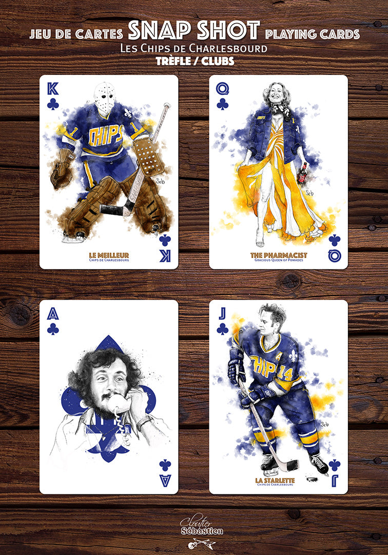 Jeu de cartes artistique Snap Shot