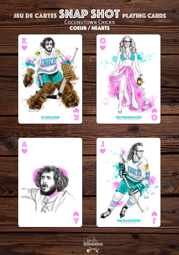 Jeu de cartes artistique Snap Shot