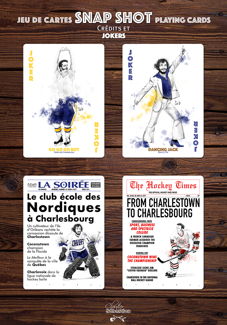 Jeu de cartes artistique Snap Shot