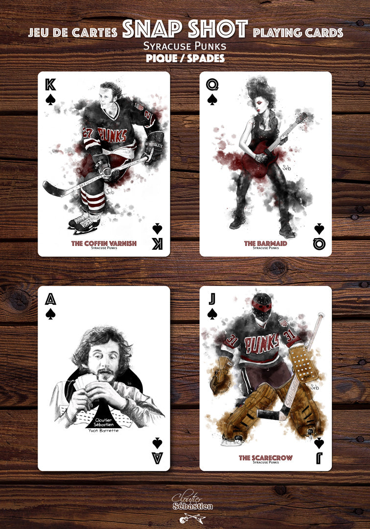 Jeu de cartes artistique Snap Shot
