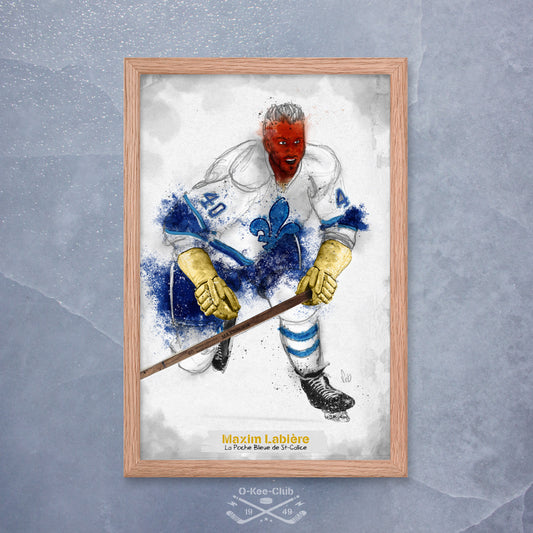 Max Retro '49 Wooden Framed Print