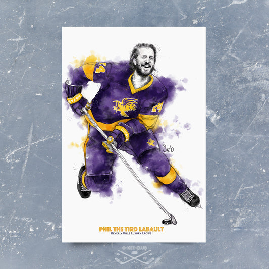 Phil The Tird Labault 1977 Print