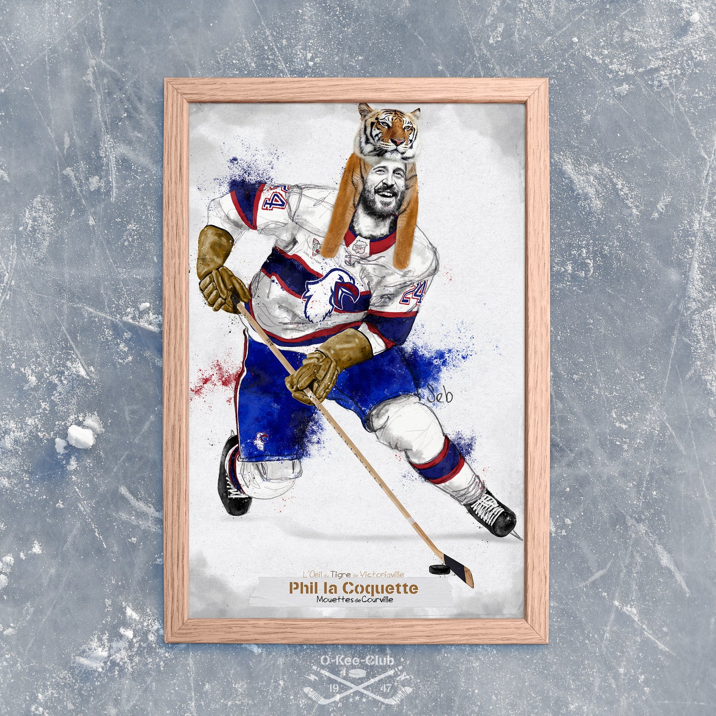 Philly the Tiger ‘47 Art Print