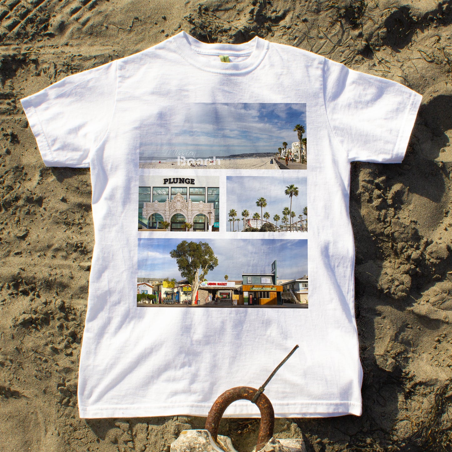 Mission Beach Organic T-Shirt