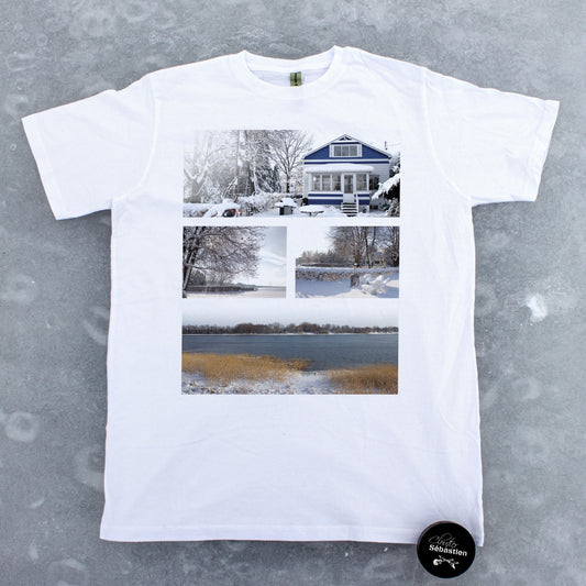 Le t-shirt bio La neige a neigé